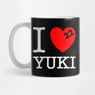 I Love Yuki Mug